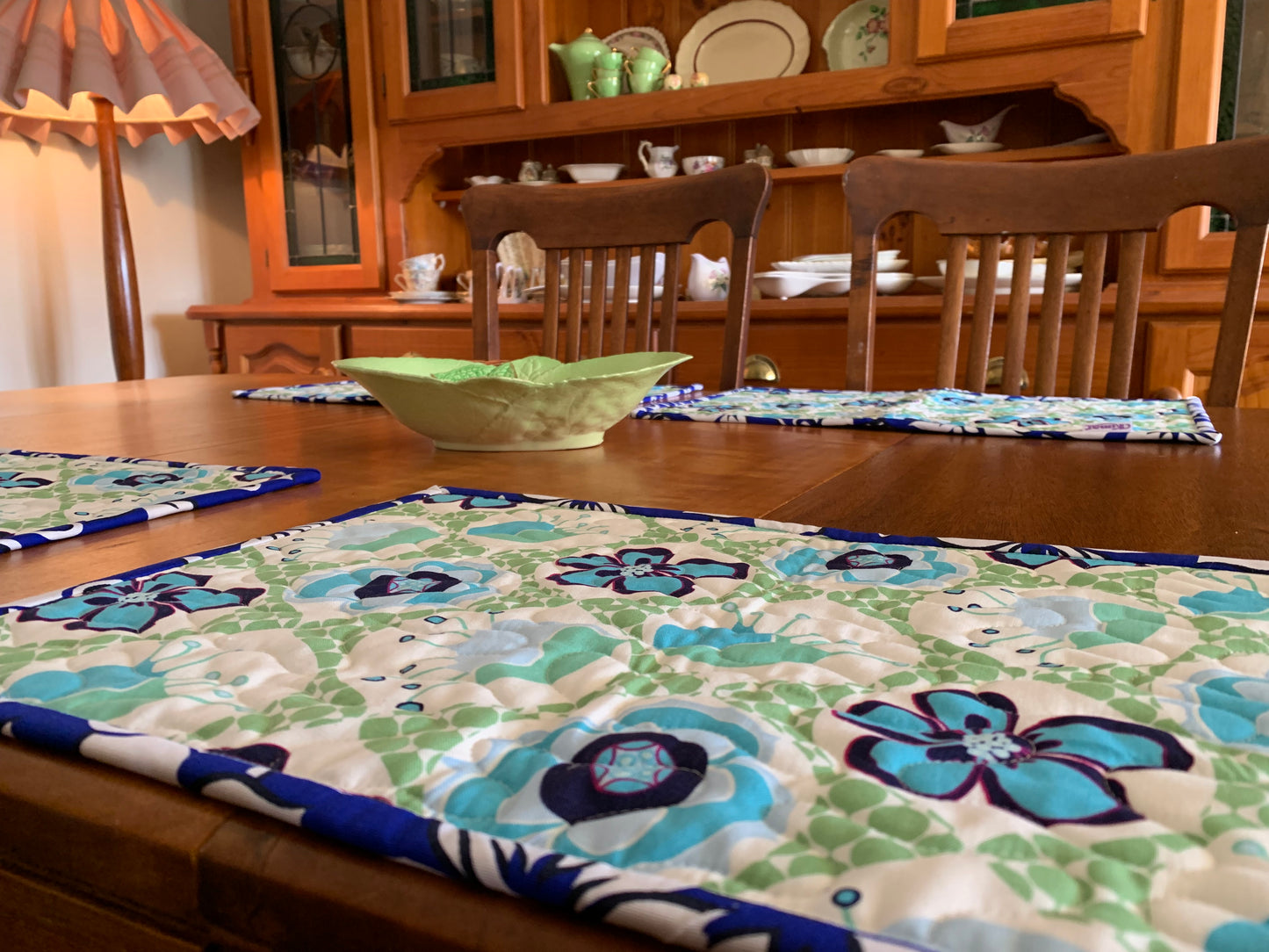 'Hawaiian Print' Placemats Set 2 #HP