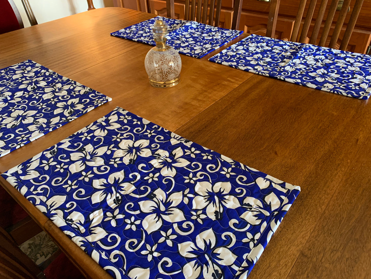 'Hawaiian Print' Placemats Set 2 #HP
