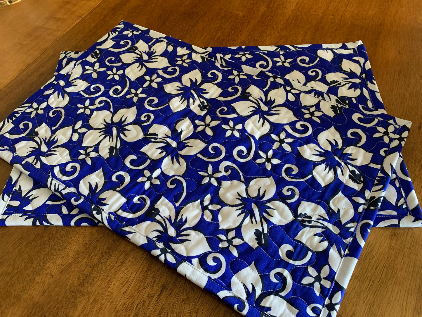 'Hawaiian Print' Placemats Set 2 #HP