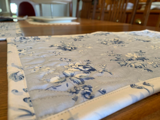 'Chambray Rose' Placemats #44