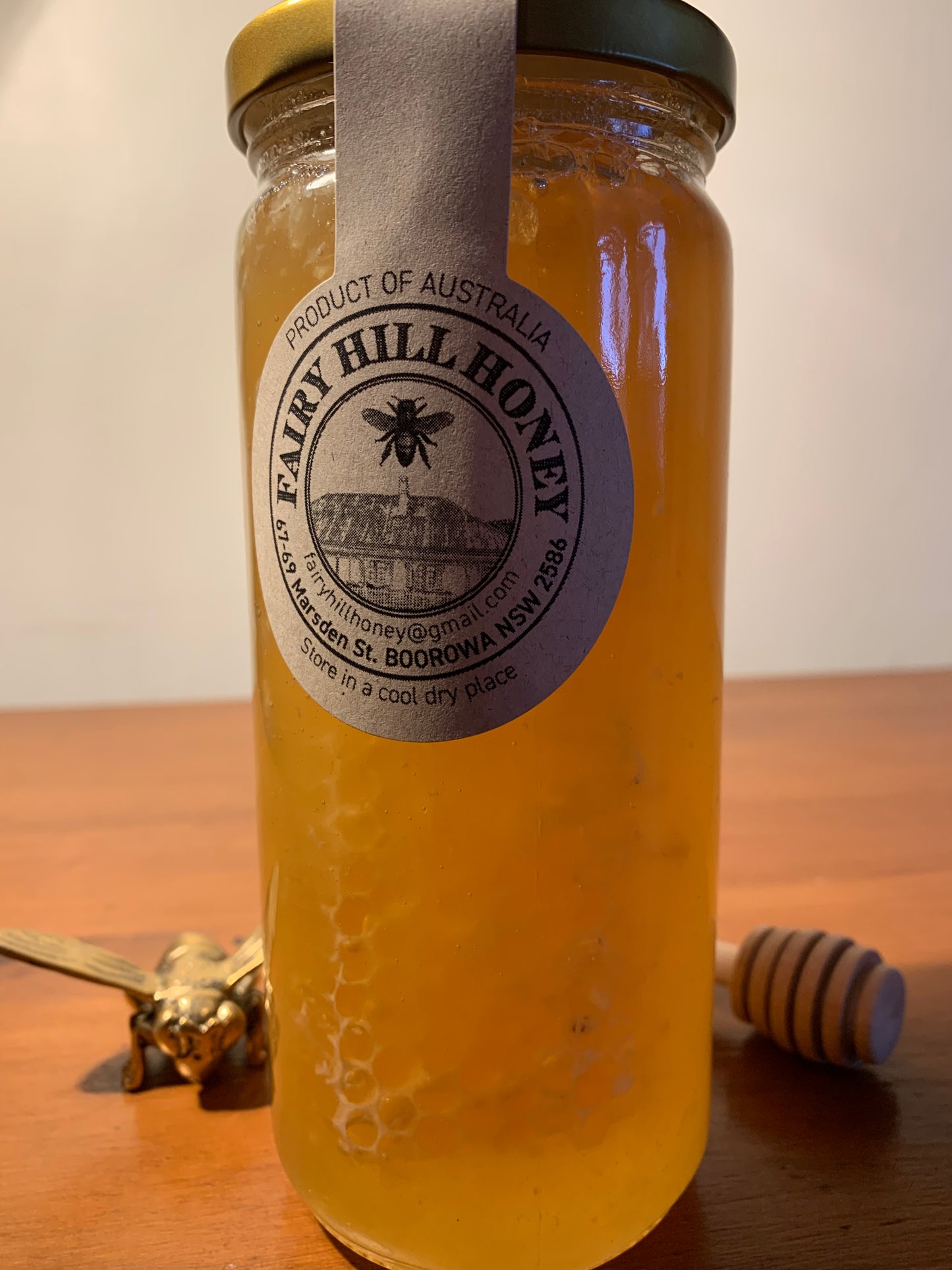 Tall Honey with Comb - 600gm