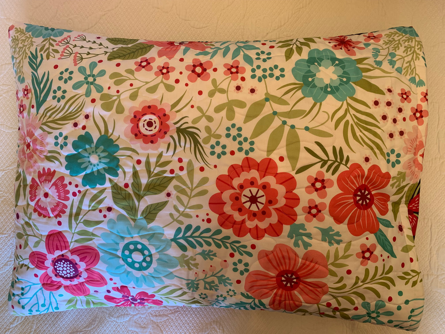 'Sarah's Garden' Quilted Pillow Cases