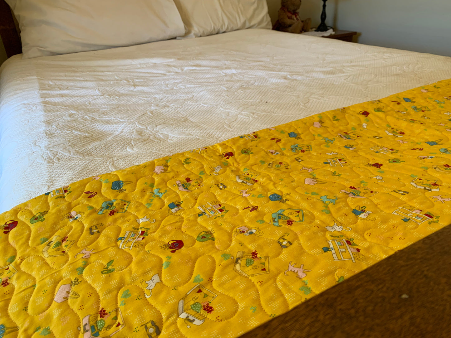 'Dear Diary' Cot/Throw/Lap Quilt #120 105cm x 132cm