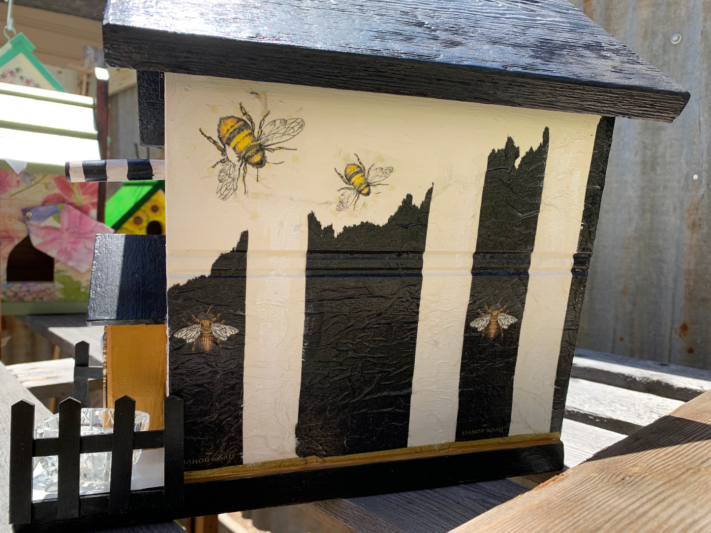 'Black Bee's' Bird House #KDB