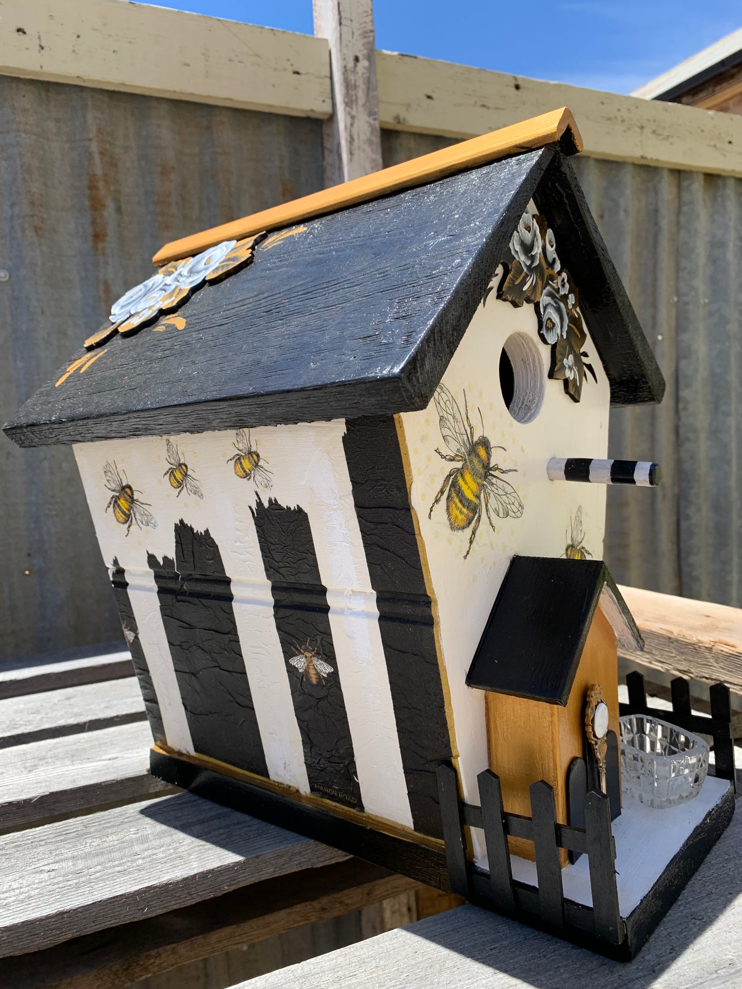 'Black Bee's' Bird House #KDB