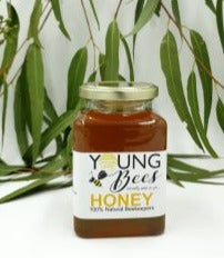 500gm Square Glass Jar of Honey