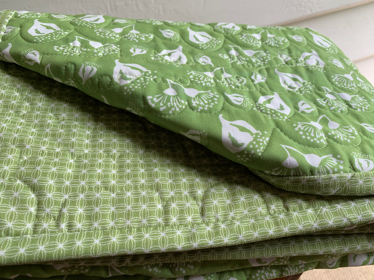 'Green Gum Blossom' Quilt #47