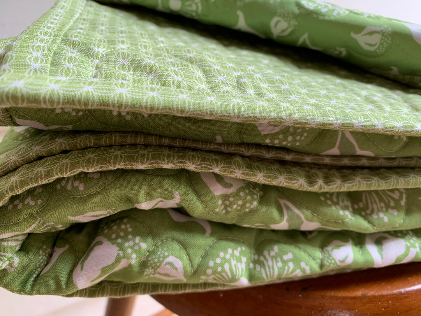 'Green Gum Blossom' Quilt #47