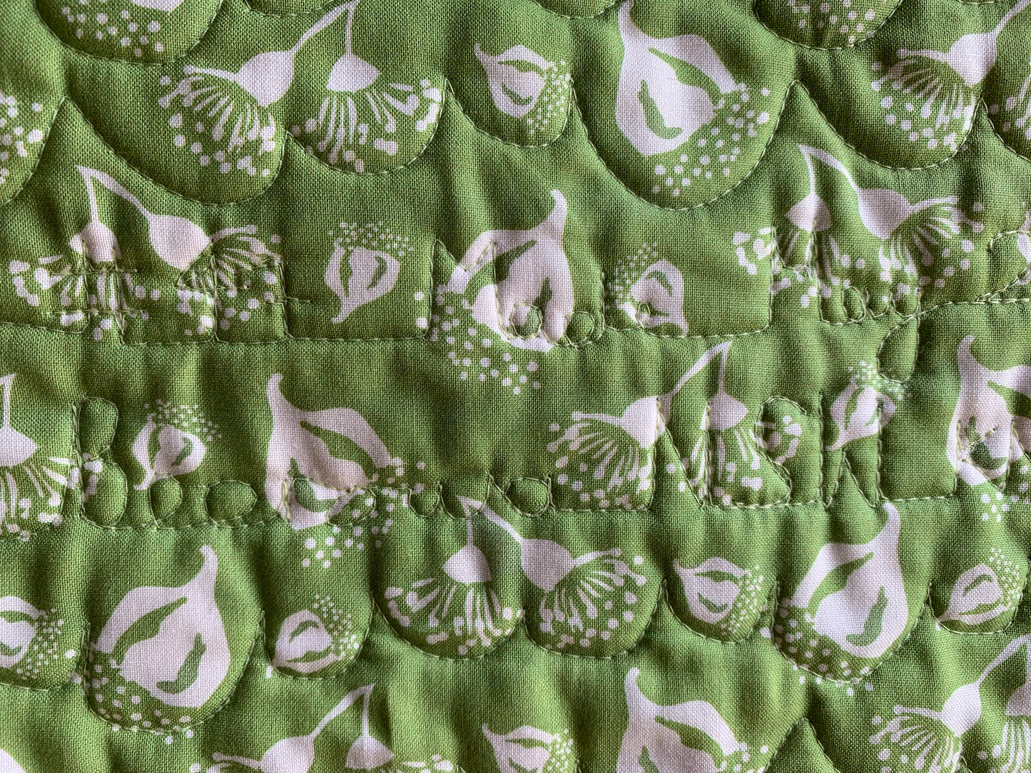 'Green Gum Blossom' Quilt #47