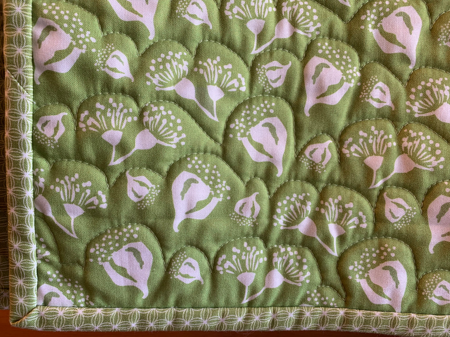 'Green Gum Blossom' Quilt #47