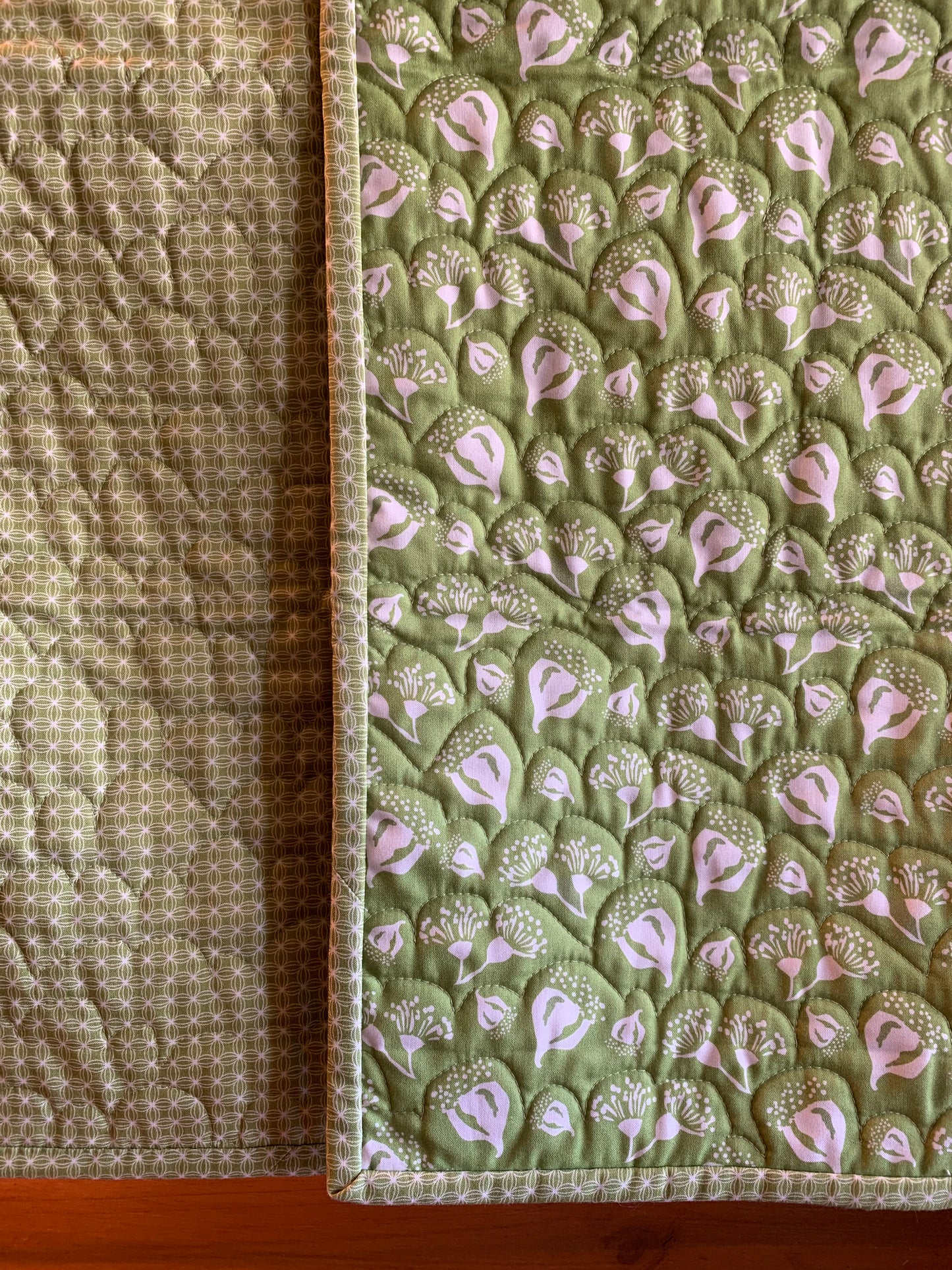 'Green Gum Blossom' Quilt #47